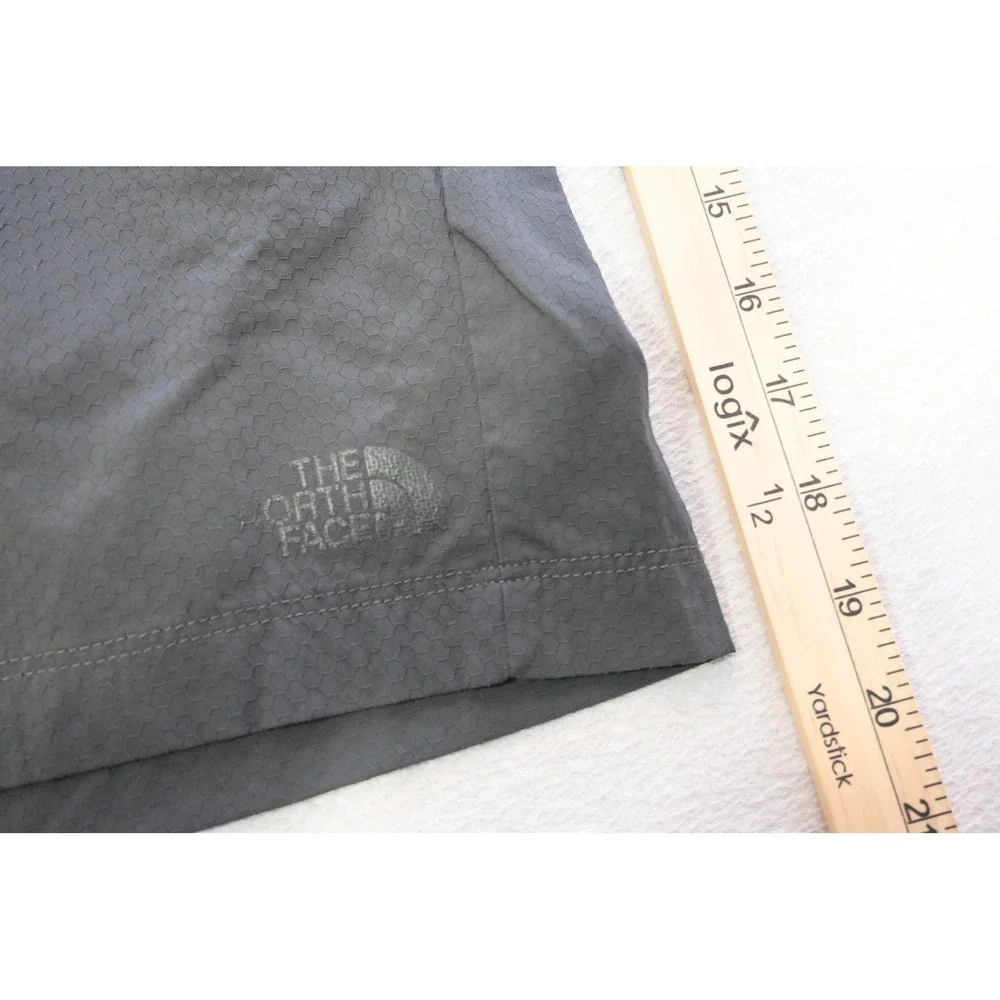 The North Face Hiking Shorts Mens 30 Dark Gray Ripstop Belted Technical Exc